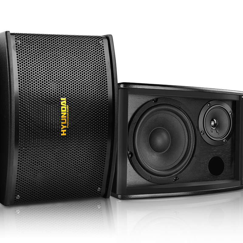 現代(HYUNDAI)WD700點歌機套裝 6.5英寸家用ktv音響套裝卡拉ok專業(yè)功放機會議點歌機家庭影院組合